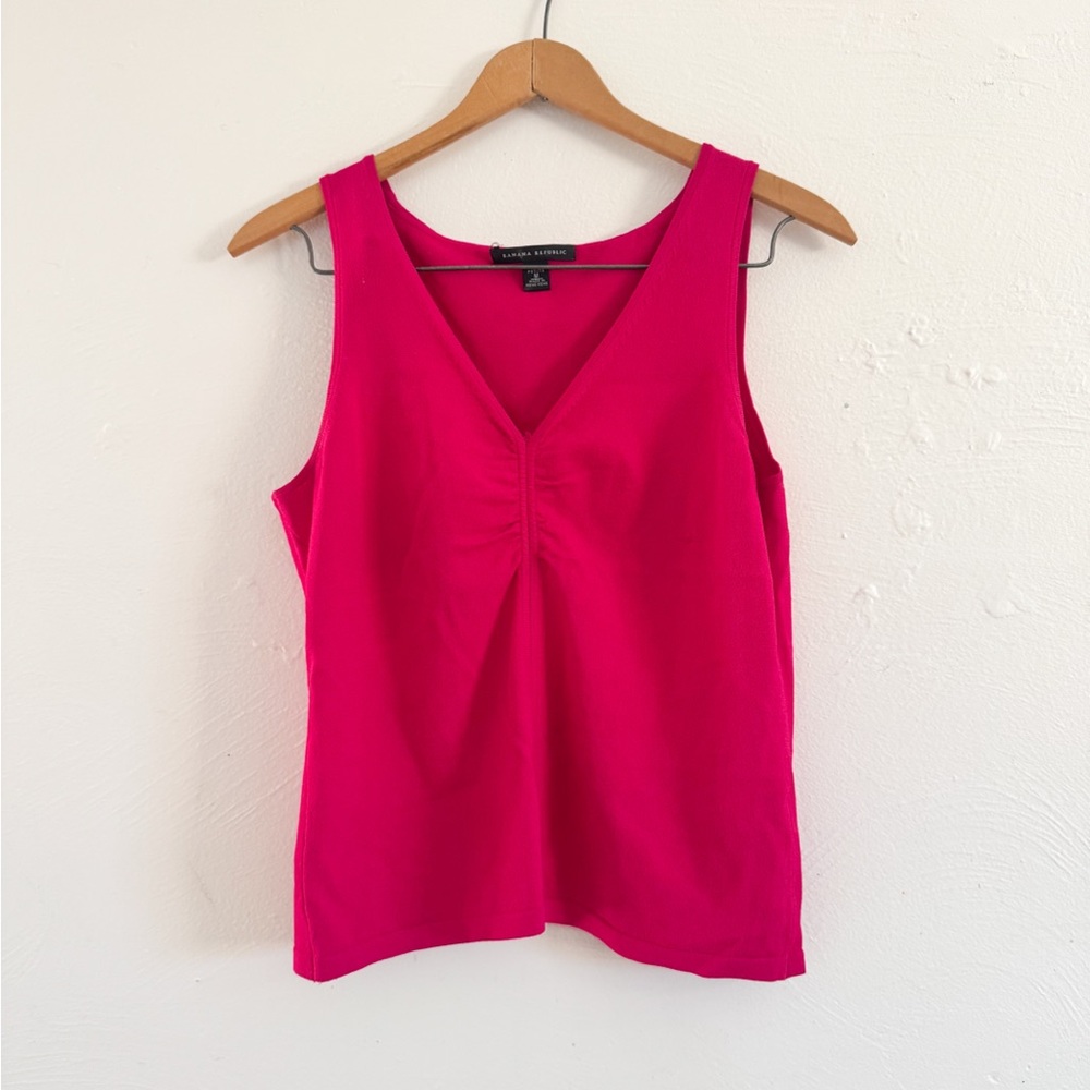 Banana Republic Women's Pink Sleeveless Top